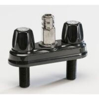 Empire Exterior Spray Port, Hot/Cold, Quick Connect, Black
