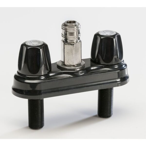 Empire Exterior Spray Port, Hot/Cold, Quick Connect, Black