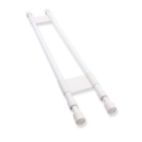Camco Spring-Loaded Refrigerator and Cabinet Brace, 19 to 34 inch, White