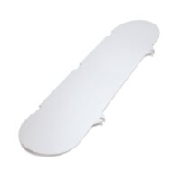 Camco Propane Tank Cover Lid, Long Oval, Polar White