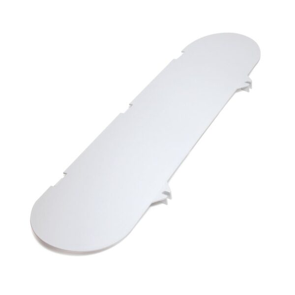 Camco Propane Tank Cover Lid, Long Oval, Polar White