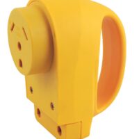 Marinco 30 Amp RV Power Cord Plug End, TT-30R, Yellow