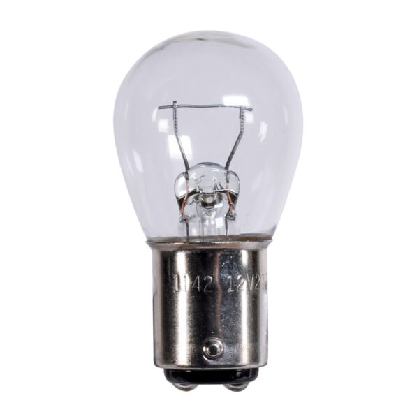 Arcon Courtesy Light Bulb, 17.3W, 12V, Clear, 2 Per Card