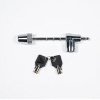 Blue Ox 1/4 Inch Barbell Coupler Lock, Quarter-Turn, Silver