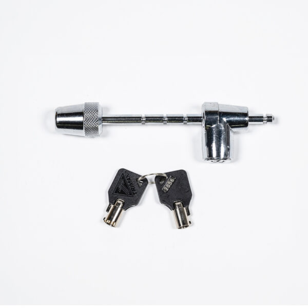 Blue Ox 1/4 Inch Barbell Coupler Lock, Quarter-Turn, Silver
