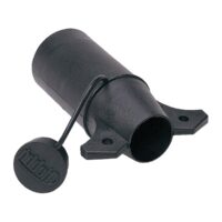 Husky Towing 7-Blade to 6-Pin Trailer Adapter, Black