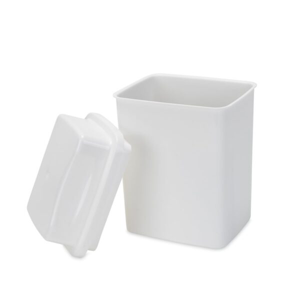 Camco Used Cooking Grease Container, White, with 3 Foil-Lined Bags