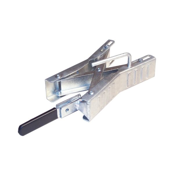 Ultra-Fab Stabilizer Wheel Chock, 17-inch, Silver, Single