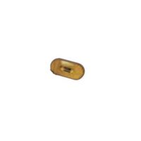 Creative Products Clearance Light Lens, Amber, Oval, 4 x 2 in