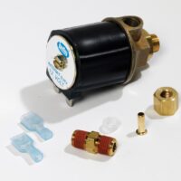 Hadley Air Horn Tank Mount Solenoid Valve, 12V, 1/4 Inch NPT