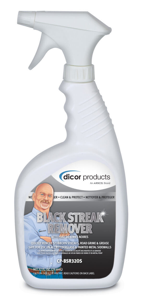 Dicor RV Black Streak Remover, 32 oz Spray Bottle