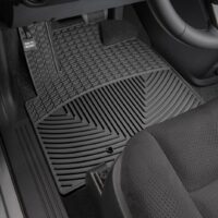 WeatherTech All-Vehicle Floor Mat Set, Black, Direct-Fit, 2-Piece