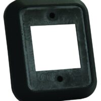 JR Products Double Switch Plate Cover, Black