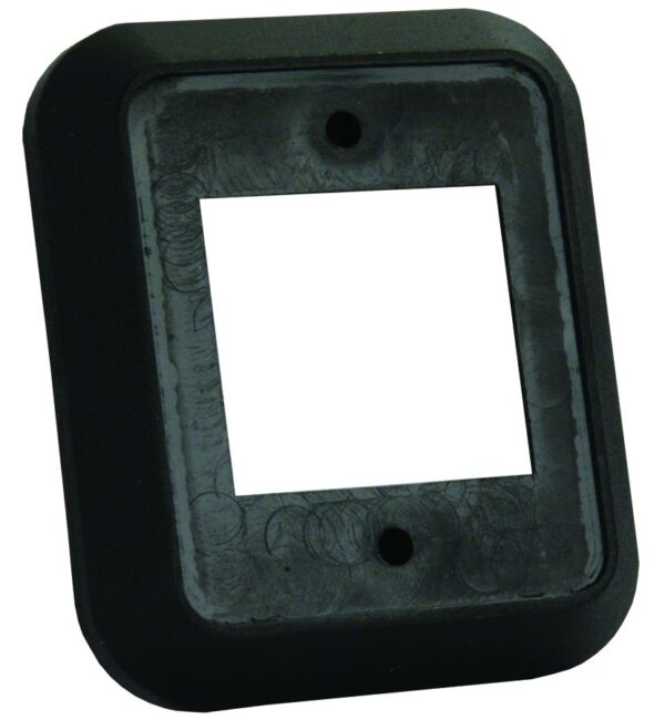 JR Products Double Switch Plate Cover, Black