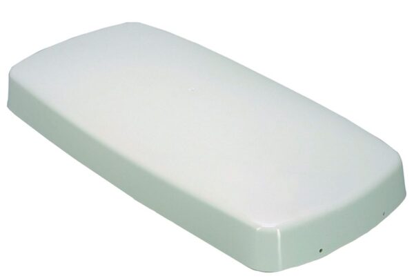 Barker Refrigerator Vent Cover, 20 x 5 Inches, White