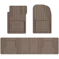 WeatherTech All-Vehicle Floor Mat Set, Tan, Trim-To-Fit, 3-Piece