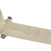 Phoenix Products Hand Held Shower Head, Biscuit, Single Function with Shut-Off Valve