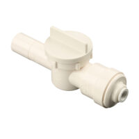 AquaLock Sea Tech Fresh Water Shut-Off Valve, 1/2 Inch Male to 1/4 Inch Quick Connect