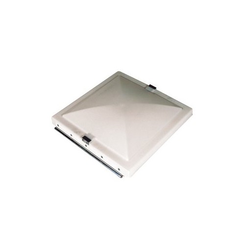 Heng's Industries Roof Vent Lid 14 x 14 Inch, Elixir Hinges, Aluminum, Smoke