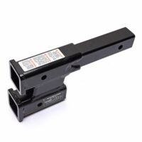 Roadmaster Trailer Hitch Receiver Tube, 2 Inch Inner Diameter, Black, Powder Coated Steel