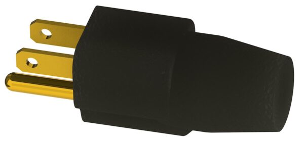 Southwire 3-Pin Neutral-to-Ground Bonding Plug, Black
