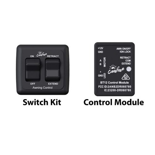 Carefree Bluetooth Awning Upgrade Kit for 12V Motorized Awnings, Black