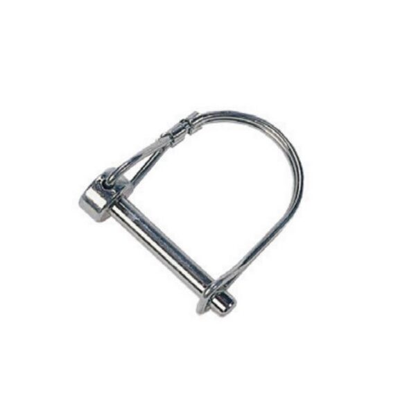 JR Products Coupler Safety Pin Clip, 1/4" Diameter, 1-3/8" Long