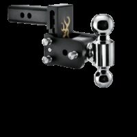 B&W Trailer Hitches Dual Ball Mount, 2" Receiver, 10,000 lbs
