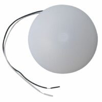 Valterra LED Interior Light, 4 Inch Diameter, Frost Lens, White
