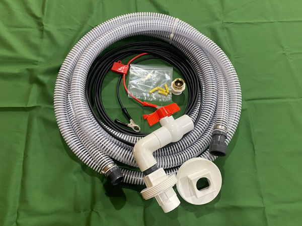 Clean Dump Sewer Hose Repair Kit, 20 Feet, Emergency RV and Marine