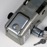 DeadBolt Barbell Coupler Lock, 2-1/2 Inch, Silver