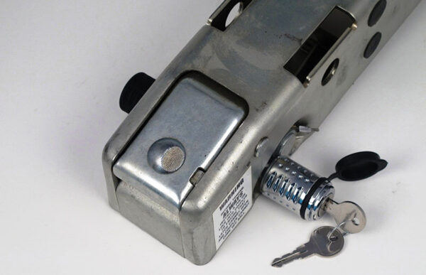 DeadBolt Barbell Coupler Lock, 2-1/2 Inch, Silver