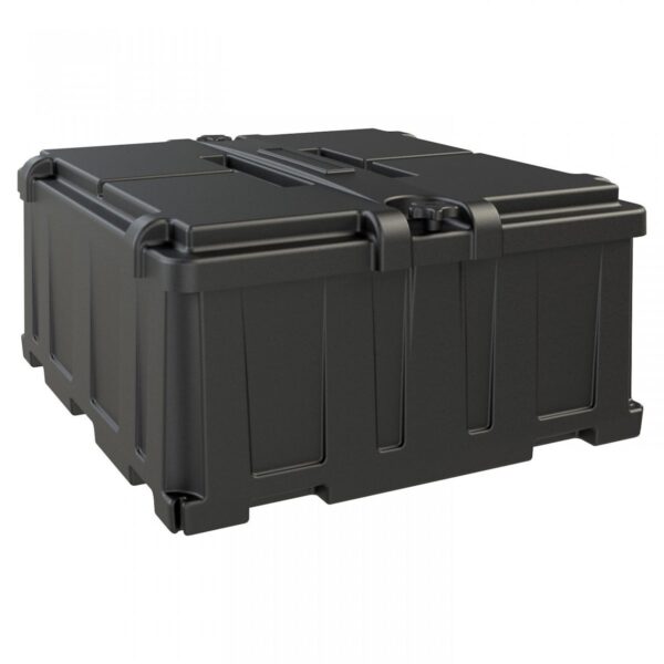 NOCO Commercial Dual 8D Battery Box, Black, Vented