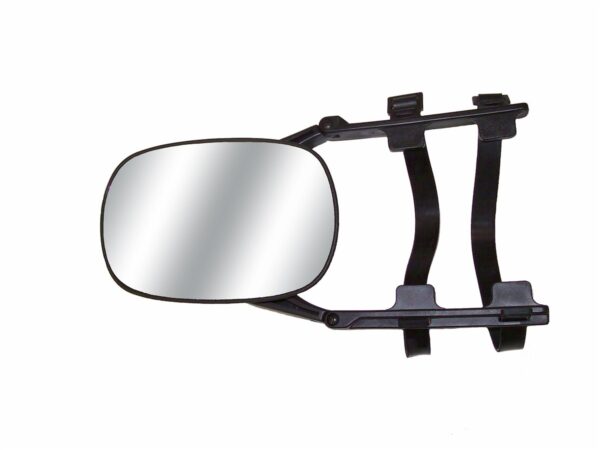 CIPA Clip-On Towing Mirror, Universal, Manual, 7-1/2" x 5", Black