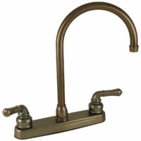 Empire Brass RV Faucet, Bronze, Kitchen, Deck Mount, High-Arc Spout