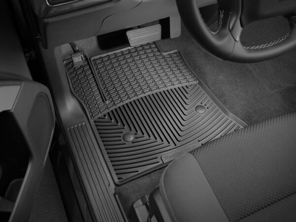 WeatherTech All-Vehicle Floor Mat Set, Black, Direct-Fit, 2-Piece