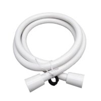 Empire RV Shower Head with Hose, White, 60-inch, Vinyl