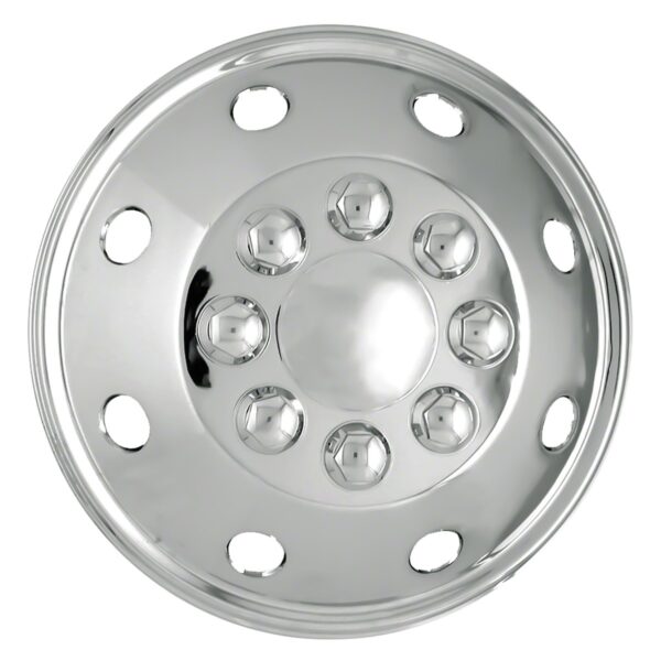 Coast To Coast 16 Inch Wheel Cover, Silver, 8 Hole Chrome Plated