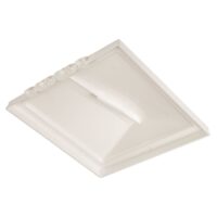 Camco 14" Roof Vent Lid, White, Polypropylene, Ventline Hinges
