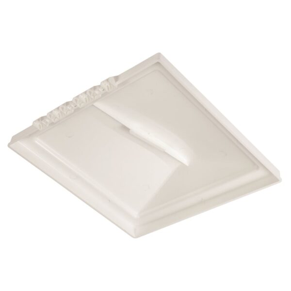 Camco 14" Roof Vent Lid, White, Polypropylene, Ventline Hinges