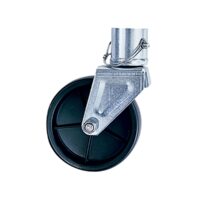 Bulldog Trailer Tongue Jack Caster, 6 Inch Wheel