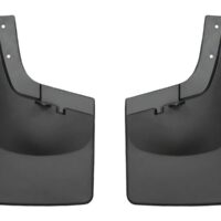 WeatherTech Custom-Fit Mud Flaps, Black Matte, Set of 2