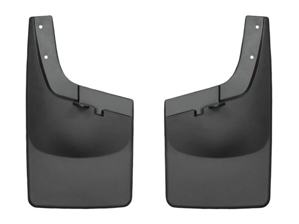 WeatherTech Custom-Fit Mud Flaps, Black Matte, Set of 2