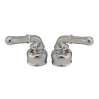 Empire Faucets Teapot Handle, Chrome Plated Silver, Set of 2