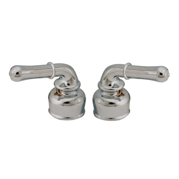 Empire Faucets Teapot Handle, Chrome Plated Silver, Set of 2