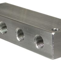 MB Sturgis Propane Distribution Block, 1 Inlet 2 Outlet, Aluminum