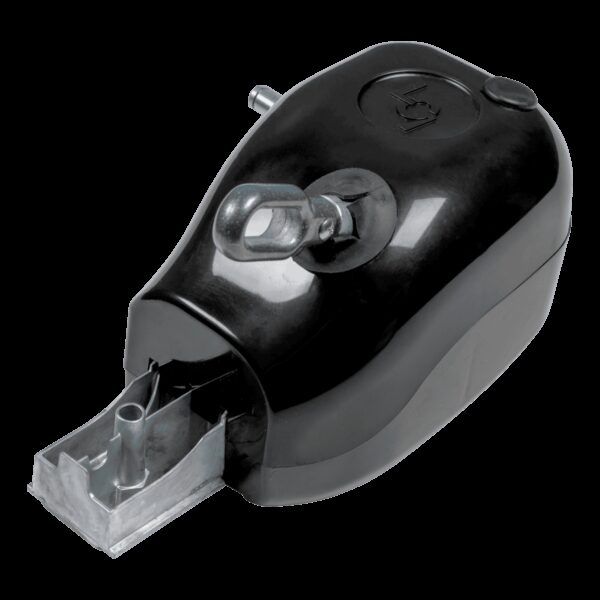 Lippert Solera Crank Awning Drive Head, Manual Gear Box, Black