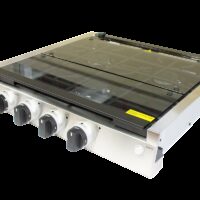 LaSalle Bristol Propane Cooktop, 3-Burner, 8,000/6,500 BTU, Piezo Ignition