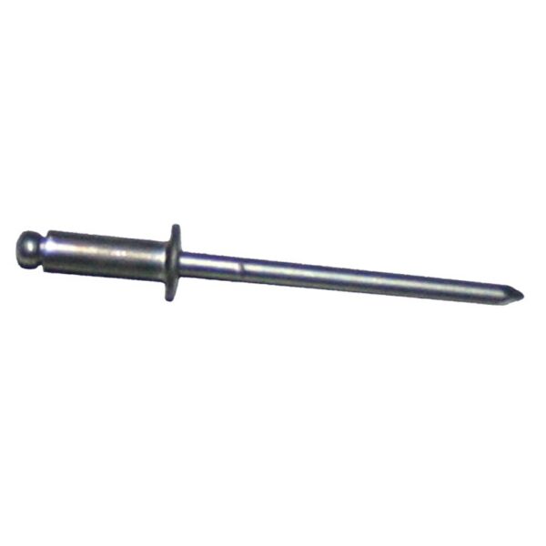 AP Products Aluminum Blind Rivets, 3/16 Inch Head, 1/4 Inch, Case of 100, Silver