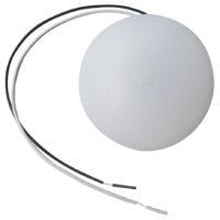 Valterra LED Interior Light, 3 Inch Diameter, Frost Lens, White
